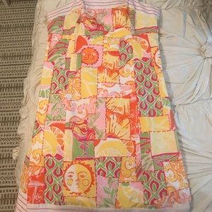Lily Pulitzer strapless dress
